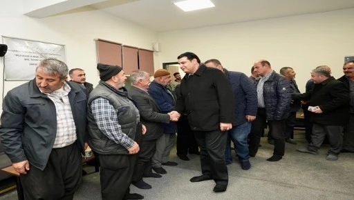 BAŞKAN YILMAZ  8 MAHALLENİN SAKİNLERİ İLE BİR ARAYA GELDİ