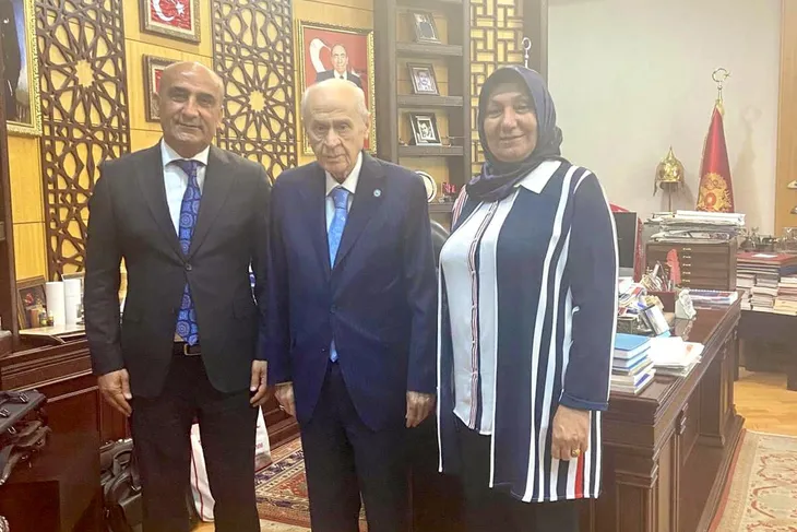 Belediye Başkanı Özdemir'den Bahçeli'ye ziyaret