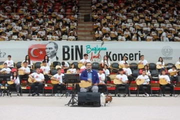  Büyükşehir’den bin bağlama bin umut konseri