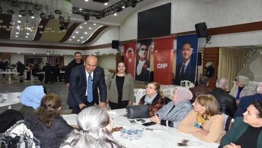 CHP Gaziantep İl &Ouml;rg&uuml;t&uuml;, Ramazan ayı dolayısı ile emekli vatandaşlar ile iftar yemeğinde buluştu