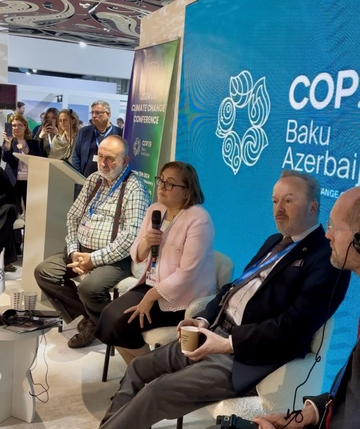 COP29’DA GAZİANTEP BÜYÜKŞEHİR’İN ÇEVRE PROJELERİ ANLATILDI