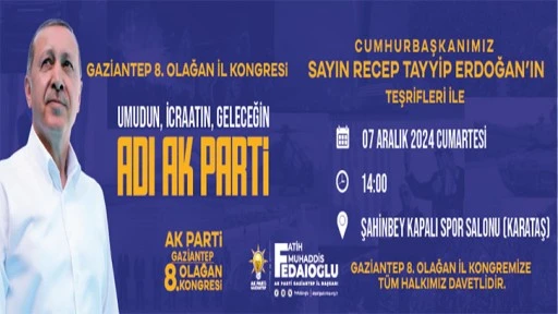 Cumhurbaşkanımız ve AK Parti Genel Başkanımız Sayın Recep Tayyip Erdoğan’ın teşrifleriyle 