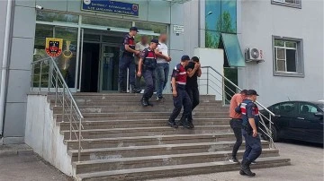 DAMADI DARP EDEN 7 ŞÜPHELİ JANDARMADAN KAÇAMADI
