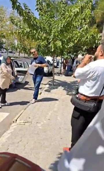 Direksiyon sınavını geçen eşini davul zurnayla karşıladı