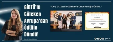 Doç. Dr. Zozan Güleken’e Onur Konuğu Ödülü