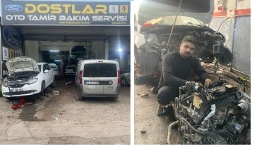 Dostlar  oto tamir bakım servisi esnafı Yusuf Güdücü bayram tatiline çıkacak araç sürücülerine uyarılarda bulundu 