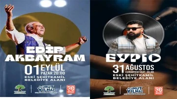 EYPİO VE EDİP AKBAYRAM KONSERLERİNE DAVET
