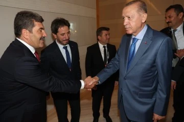 GAHİB Başkanı Kaplan; Cumhurbaşkanı Erdoğan’a Halı Sektörünü Anlattı