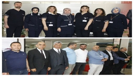 GA&Uuml;N HASTANESİ&rsquo;NDE GELENEKSEL BAYRAMLAŞMA T&Ouml;RENİ D&Uuml;ZENLENDİ