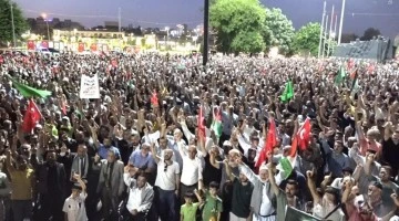 Gaziantep halkı Hamas lideri Haniye'ye yönelik suikasta tepki gösterdi