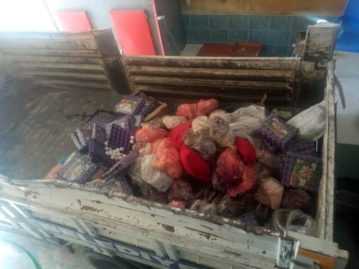 Gaziantep'te 1,5 ton bozuk et ele geçirildi
