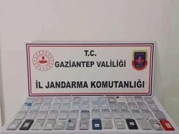 Gaziantep'te 1 milyon lira değerinde kaçak telefon ele geçirildi