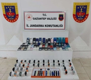 Gaziantep'te 1 milyon lira değerinde kaçak telefon ele geçirildi