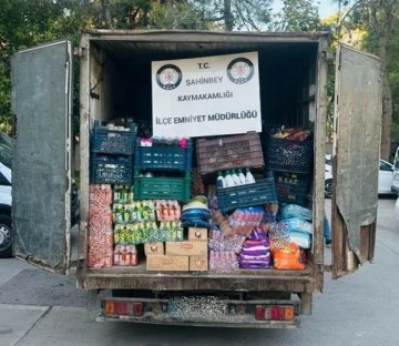 Gaziantep'te 2,5 milyon liralık çalıntı malzeme ele geçirildi: 4 gözaltı