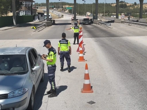 Gaziantep'te 217 araca 300 bin TL trafik idari para cezası