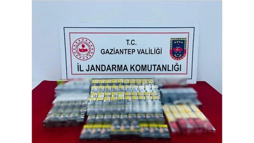 Gaziantep'te 3,8 milyon TL değerinde kaçak malzeme ele geçirildi