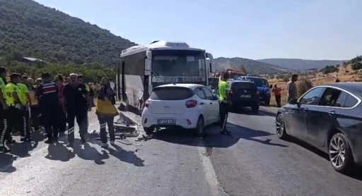 Gaziantep'te 3 aracın karıştığı zincirleme kaza: 1 &ouml;l&uuml;, 3 yaralı