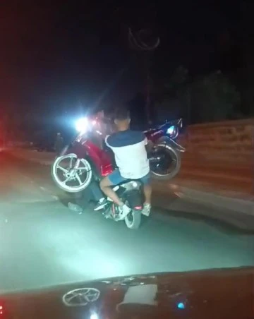 Gaziantep'te akıl almaz taşıma yöntemi