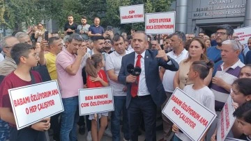 Gaziantep'te çalışma koşullarına sitem eden mali müşavirler ruhsat yaktı