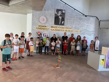 Gaziantep’te çocuklara özel “Bilim Dolu Cumartesi” etkinlikleri düzenliyor