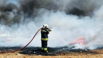 Gaziantep'te çöplük alanda çıkan yangın kontrol altına alındı