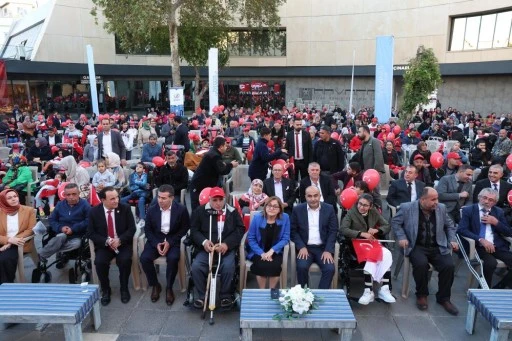 Gaziantep'te down sendromlu bireyler TUSAŞ şehitlerini andı