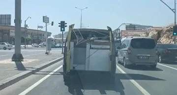 Gaziantep'te eşi benzeri görülmemiş tehlikeli yolculuk