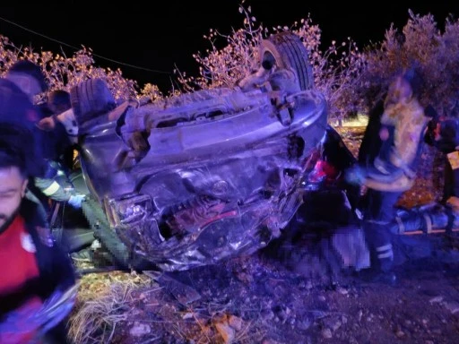 Gaziantep'te feci kaza: 3 ölü, 2 yaralı