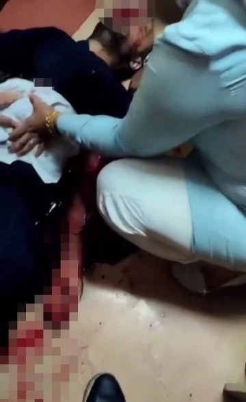 Gaziantep'te hastanede sağlık teknikerine bıçaklı saldırı