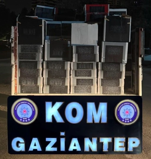 Gaziantep’te kaçakçılık operasyonlarında 261 şüpheli yakalandı