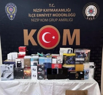 Gaziantep’te kaçakçılık operasyonu: 2 gözaltı