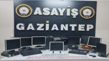 Gaziantep'te kumar oynayan şahıslara 963 bin lira ceza