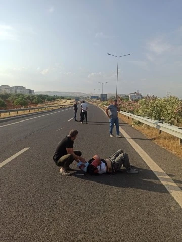 Gaziantep'te motosiklet kazası: 1 ağır yaralı