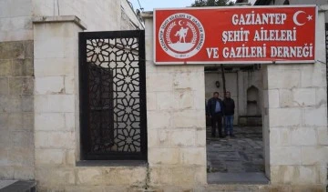 Gaziantep'te Şehit Aileleri ve Gazileri Derneği soyuldu