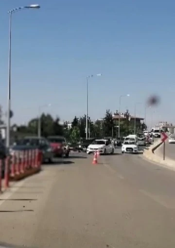 Gaziantep'te şerit ihlali yapan 17 sürücüye ceza