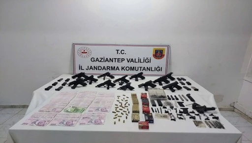 Gaziantep’te silah kaçakçılığı operasyonu: 2 tutuklama