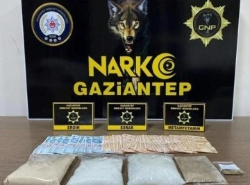  Gaziantep'te uyuşturucu operasyonlarında 2 bin 682 şüpheli yakalandı