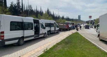 Gaziantep'te zincirleme trafik kazası: 1 yaralı