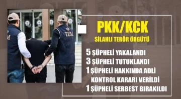  Gaziantep'teki terör operasyonlarında 6 günde 13 kişi gözaltına alındı