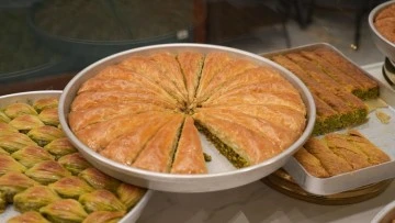 Gaziantepli baklavacılardan bayram yoğunluğu