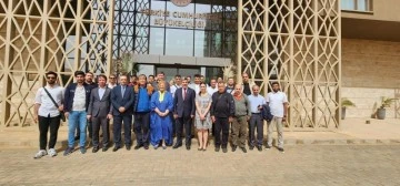 Gaziantepli Halıcıları Senegal Türkiye Büyükelçisi Sağman makamında ağırladı