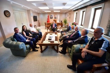 GGC'den Vali Çeber'e ziyaret
