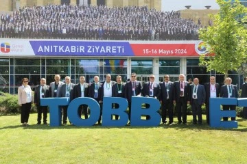 GTB heyeti TOBB 80. genel kuruluna katıldı