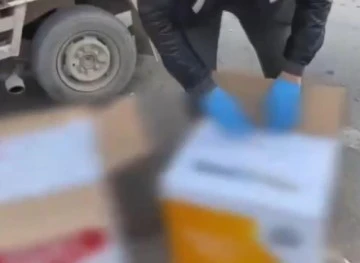 Kaçak makaron ele geçirildi