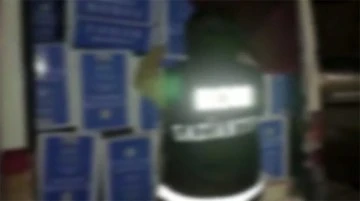  Kaçak makaron ele geçirildi