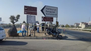 Kamyon ile motosikletin çarpış: 1 ölü