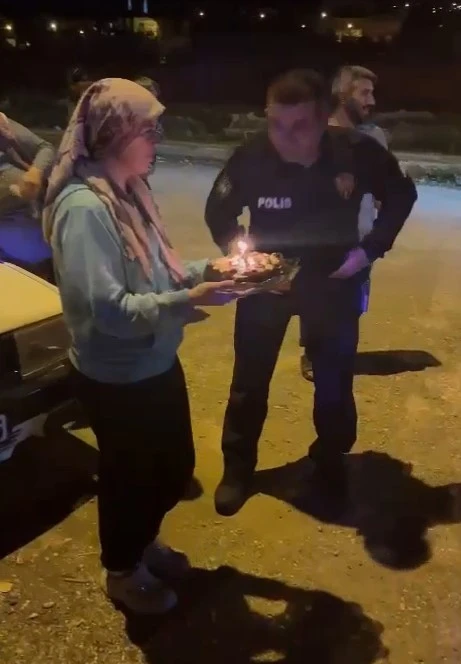 Kavga ihbarına giden polislere 10 Nisan sürprizi