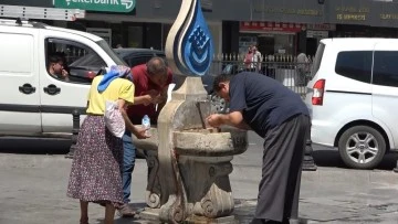 Kavurucu sıcaklar bunaltıyor