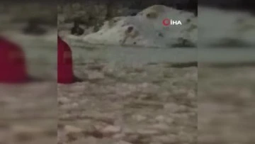 Kenti beyaza bürüdü