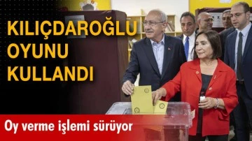 Kılıçdaroğlu oyunu kullandı